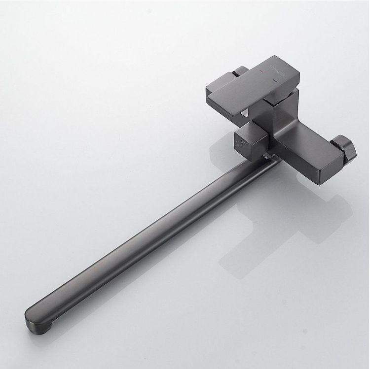 Смеситель для ванны Shevanik S9622T универсальный цвет Оружейная сталь Смеситель для ванны Shevanik S9622T универсальный цвет Оружейная сталь