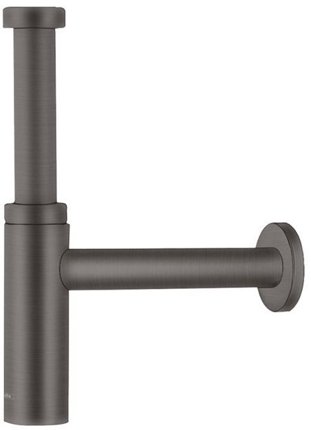 Hansgrohe Flowstar Сифон для раковины, дизайнерский, цвет: шлифованный черный хром