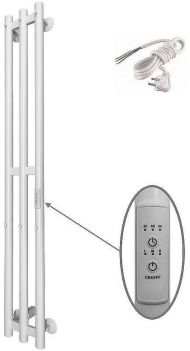 Электрический полотенцесушитель Altasan Арго 120х17 Арго12017БМ Белый матовый