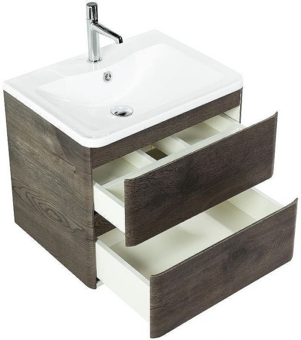 Тумба под раковину BelBagno 70 ALBANO-700-2C-SO-RNG подвесная Rovere Nature Grigio