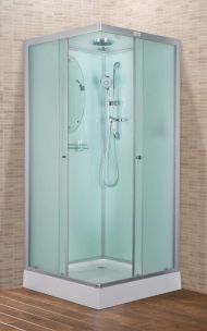 Душевая кабина квадратная ESBANO-90CKR (90х90х210) Душевая кабина квадратная ESBANO-90CKR (90х90х210)