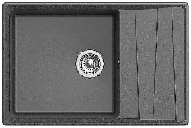 Кухонная мойка GranFest Level GF-LV-760L Графит