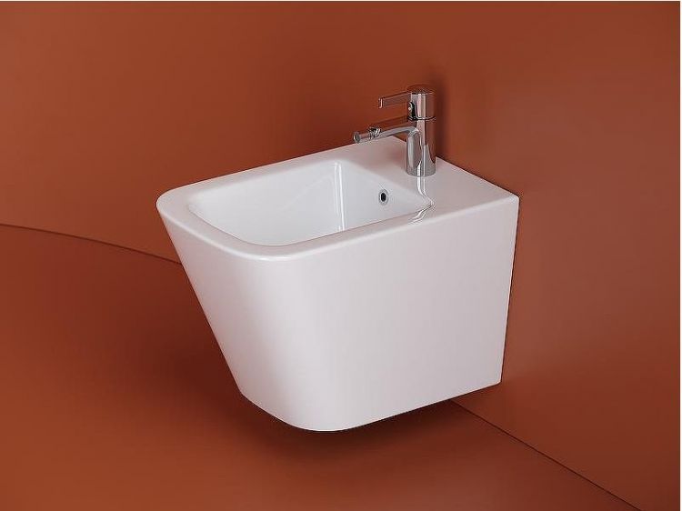 Биде Ceramicanova Union CN4010 подвесное Белое Биде Ceramicanova Union CN4010 подвесное Белое