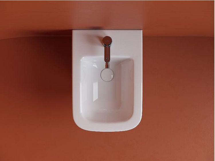 Биде Ceramicanova Union CN4010 подвесное Белое Биде Ceramicanova Union CN4010 подвесное Белое