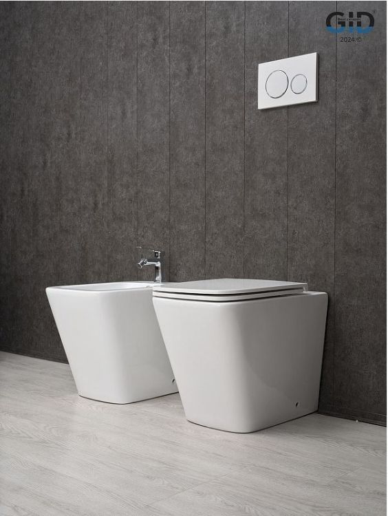 Биде Gid Cuadrado BDN-54 21108 цвет Белый