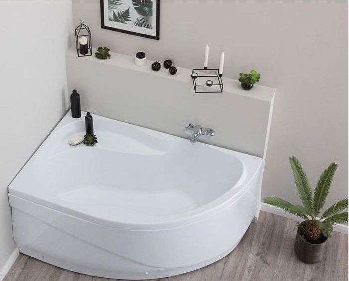 Акриловая ванна Aquanet Graciosa 150x90 L 203940 без гидромассажа