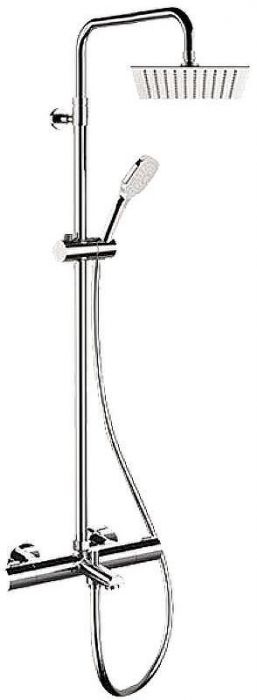 Душевая система Remer Elegance EQ34A8CPUFS25G с термостатом Хром