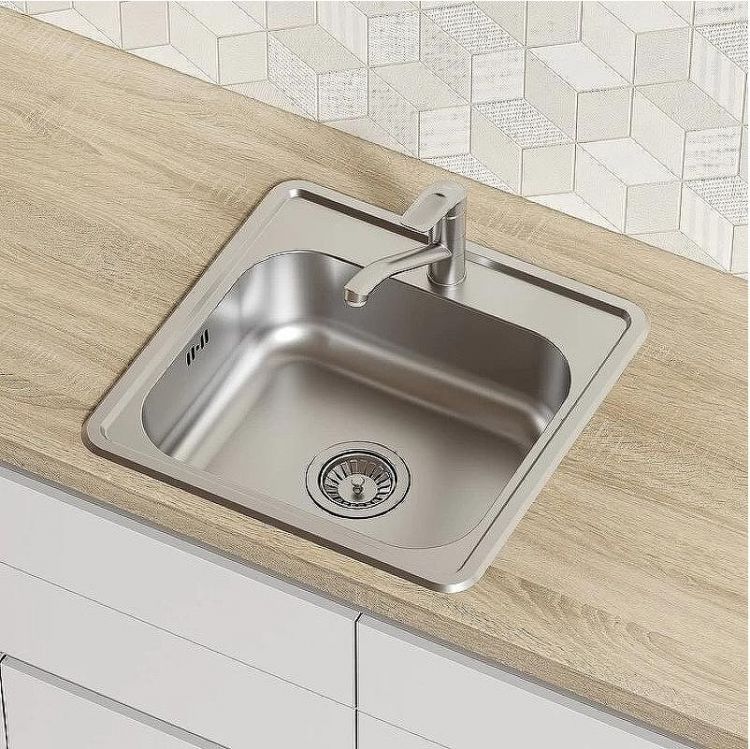 Кухонная мойка Iddis Strit S 48 STR48S0i77S Сатин