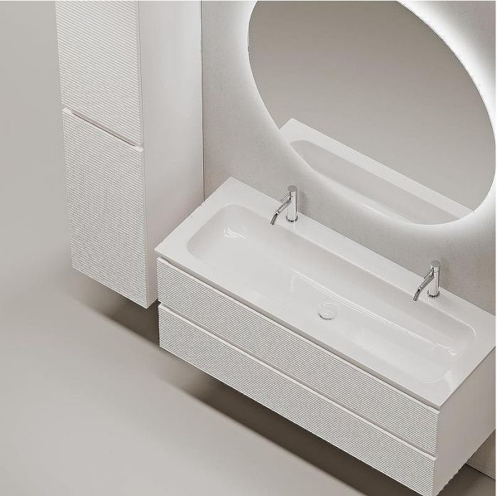 Тумба под раковину Sancos Folk 120 FL120W подвесная Bianco