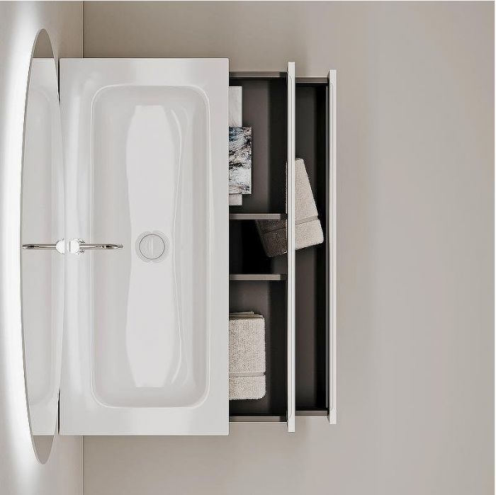 Тумба под раковину Sancos Folk 120 FL120W подвесная Bianco