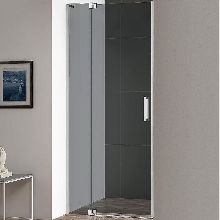 Душевая дверь Cezares Slider 100 SLIDER-B-1-90/100-GRIGIO-Cr профиль Хром стекло серое