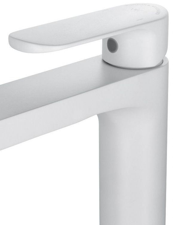 Смеситель для раковины Wonzon & Woghand WW-H1034-MW цвет Белый матовый