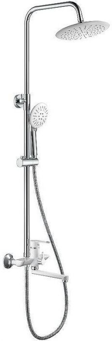 Душевая система Haiba HB24557-8 Белый Хром