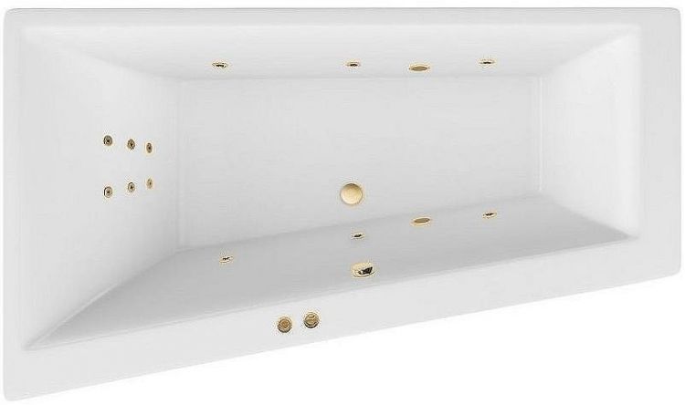 Акриловая ванна Excellent Sfera Slim 170x100 L WAEX.SFL17S.LINE.GL с гидромассажем Акриловая ванна Excellent Sfera Slim 170x100 L WAEX.SFL17S.LINE.GL с гидромассажем