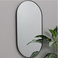 Зеркало Fixsen Led 50х90 FX-3090F с подсветкой Графит с сенсорным выключателем и диммером