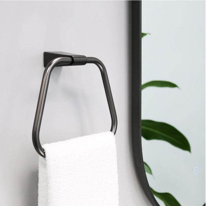 Зеркало Fixsen Led 50х90 FX-3090F с подсветкой Графит с сенсорным выключателем и диммером