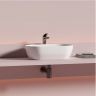 Раковина накладная овальной формы CERAMICANOVA Twist цвет белый, CN12001