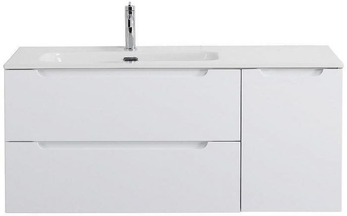 Тумба под раковину BelBagno Etna 120 L ETNA-1200-2C-1A-SO-BL-L подвесная Bianco Lucido