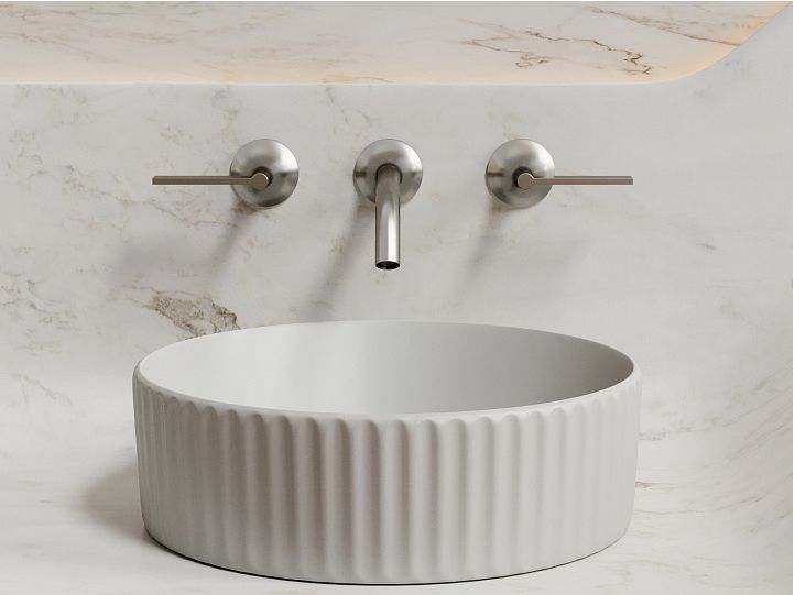 Умывальник CERAMICANOVA Element чаша накладная круглая 360 мм (цвет Серый Матовый) CN6057MSG Умывальник CERAMICANOVA Element чаша накладная круглая 360 мм (цвет Серый Матовый) CN6057MSG