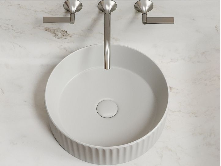 Умывальник CERAMICANOVA Element чаша накладная круглая 360 мм (цвет Серый Матовый) CN6057MSG Умывальник CERAMICANOVA Element чаша накладная круглая 360 мм (цвет Серый Матовый) CN6057MSG