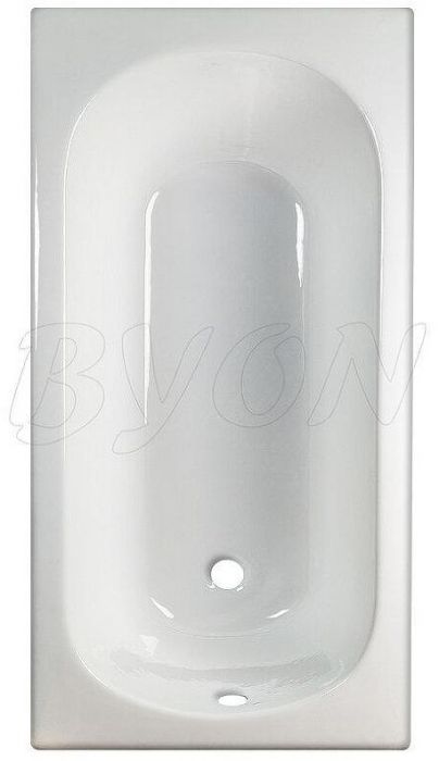 Чугунная ванна Byon B13 120x70 Н0000015 с антискользящим покрытием