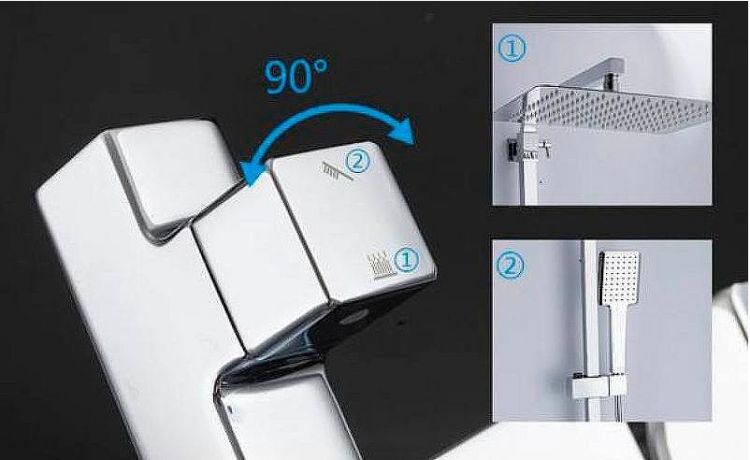 Душевая система Gappo G2418 Хром