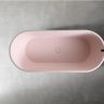 Ванна из искусственного камня Abber Frankfurt 170x75 AM9941MP Розовая матовая без гидромассажа