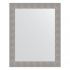 Зеркало EVOFORM  DEFENITE BY 3279 80x100 чеканка серебряная 90 мм в багетной раме