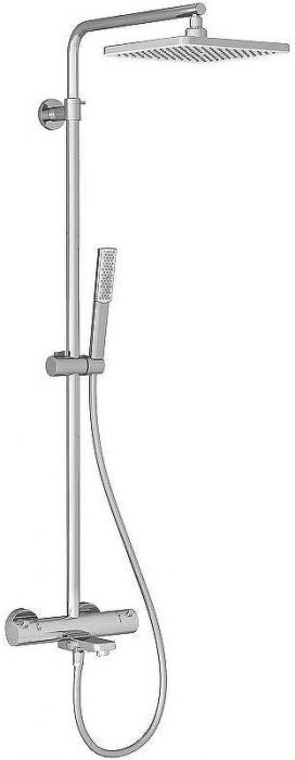 Душевая система Teska Galaxy DK3101C с термостатом Хром