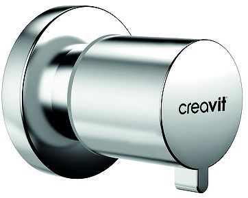 Запорный вентиль Creavit AC50L цвет Хром