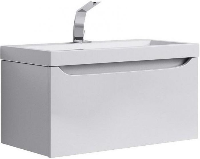 Тумба под раковину Aqwella 5 Stars Верона 80 Ver.01.08/W Белая