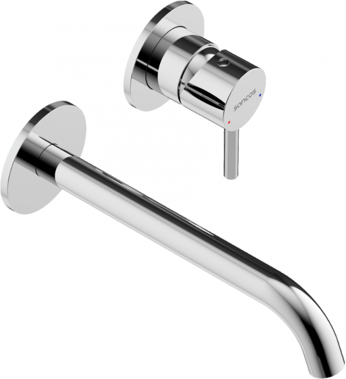 Смеситель для раковины SANCOS Etna с внутренней частью, хром, SC9004CH Смеситель для раковины SANCOS Etna с внутренней частью, хром, SC9004CH