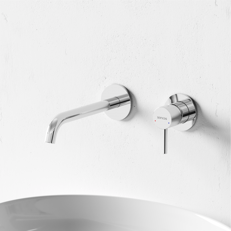 Смеситель для раковины SANCOS Etna с внутренней частью, хром, SC9004CH Смеситель для раковины SANCOS Etna с внутренней частью, хром, SC9004CH