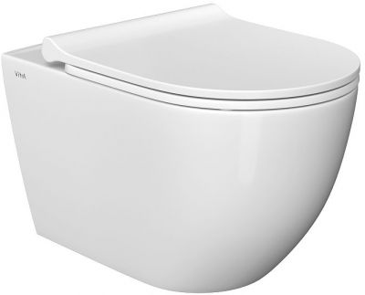Унитаз Vitra Mia Round SmoothFlush 7510B003-0075 подвесной без сиденья