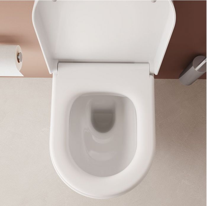 Унитаз Vitra Mia Round SmoothFlush 7510B003-0075 подвесной без сиденья