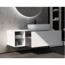 Тумба c раковиной SanVit Оскар 100 R koskar100R подвесная Белая