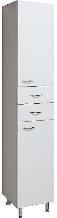 Шкаф пенал Runo Эконом 30 R 00000000125 Белый