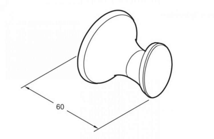 Крючок Jacob Delafon Coralais E13433-CP