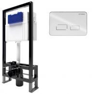 Инсталляция Bettoserb Sava Free Standing SFS40006490 для унитаза с клавишей смыва цвет Белый