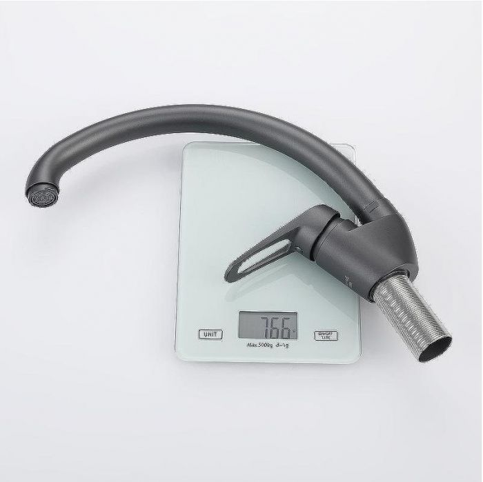 Смеситель для кухни Splenka S202.41.07 Серый матовый