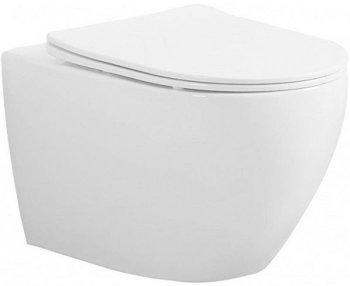 Унитаз Esbano Azalea ESUPAZALW подвесной Белый глянцевый с сиденьем Микролифт