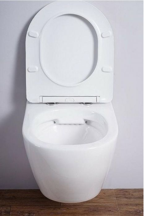 Унитаз Esbano Azalea ESUPAZALW подвесной Белый глянцевый с сиденьем Микролифт