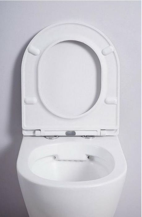 Унитаз Esbano Azalea ESUPAZALW подвесной Белый глянцевый с сиденьем Микролифт