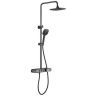 Душевая система Arrow AG3323SHMB с термостатом цвет Черный матовый