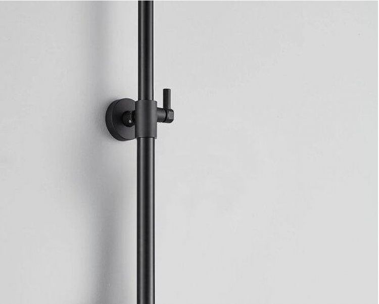 Душевая система Arrow AG3323SHMB с термостатом цвет Черный матовый