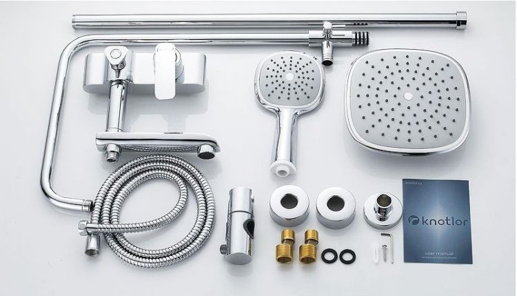 Душевая система Knotlor Finesse KN-43 цвет Хром Душевая система Knotlor Finesse KN-43 цвет Хром