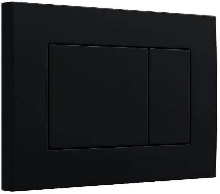 Комплект унитаза Niagara Vista NG-9301 с инсталляцией Berges Atom 410 040332 с сиденьем Микролифт и Черной матовой клавишей смыва