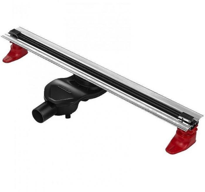 Душевой лоток Berges Super Slim 600 095152 с Черной матовой решеткой