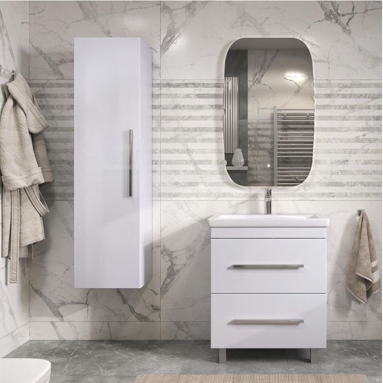 Тумба под раковину Vigo Land 70 20 цвет Белый