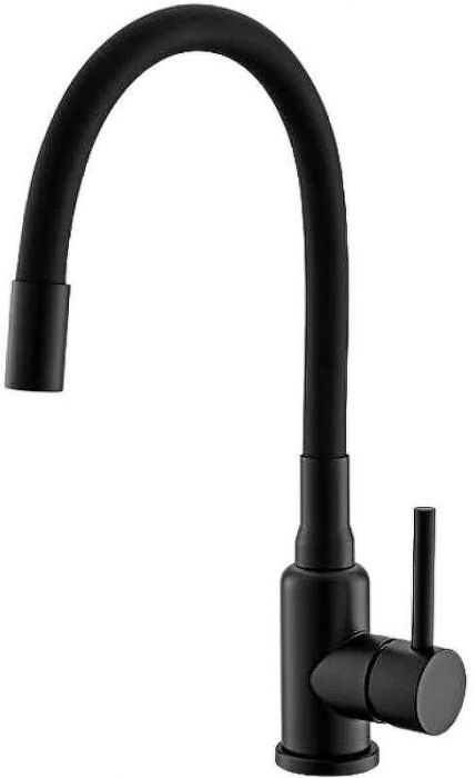 Смеситель для кухни Alveus Flexa 1147056 Черный матовый